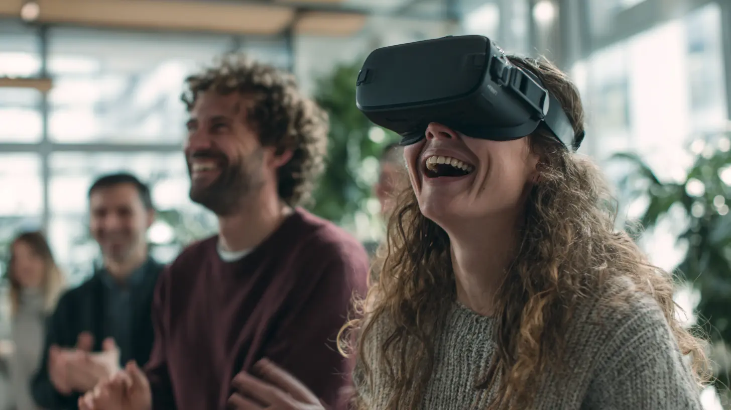 Team building dans les bureaux à Charleroi