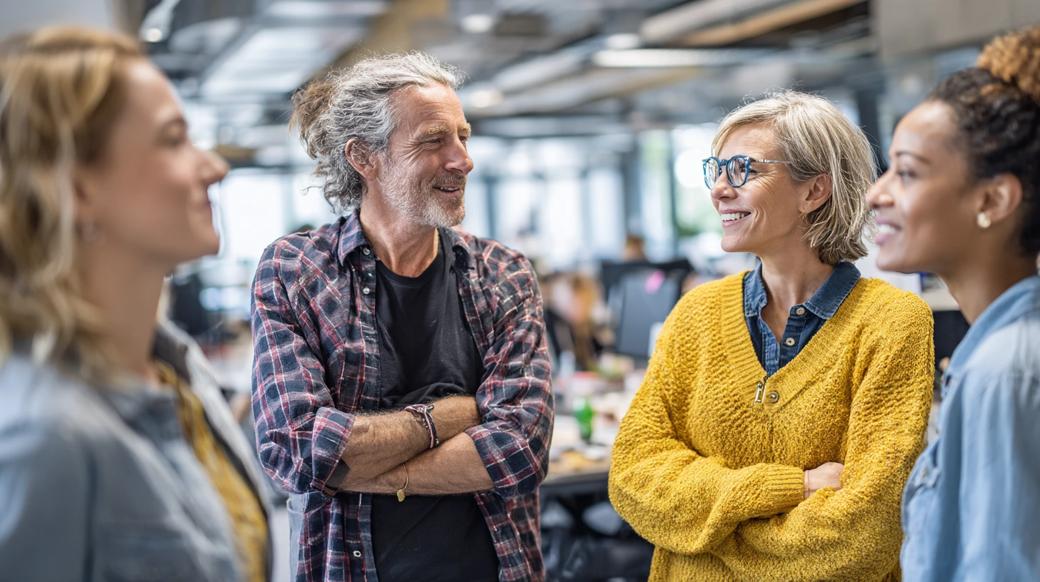 Décloisonnement entre services lors d'un team building